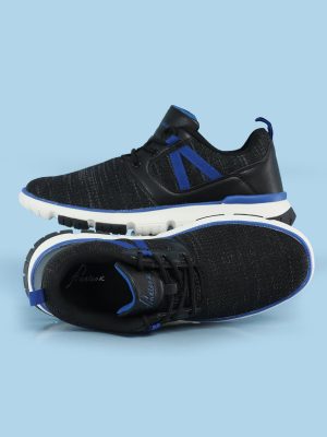 Finelook Trendy Sneakers। Black-Navy