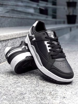 Redtape Classic Casual Sneakers For Men | Black Edtion