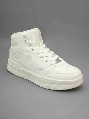 Redtape Classic Sneakers for Men for Everyday Casual Comfort | White