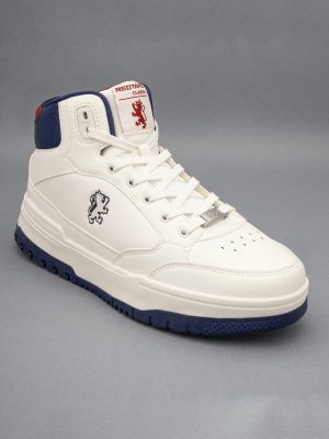 Redtape Classic Sneakers for Men for Everyday Casual Comfort | Navy-White