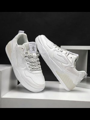 Redtape Full-White Lifestyle Sneakers shoes for men