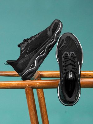 Redtape Full-Black Athleisure Shoes for Men